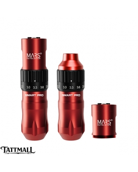 MARS SMART PRO Wireless Tattoo Machine 2.4-4.2mm Stroke (Dual Batteries)